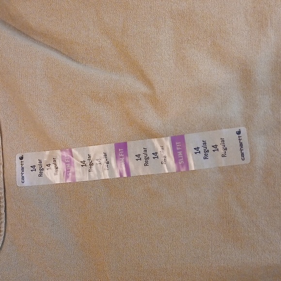 Carhartt Women's Crawford Slim Fit Pant 14 Regular in Yukon - Picture 10 of 12